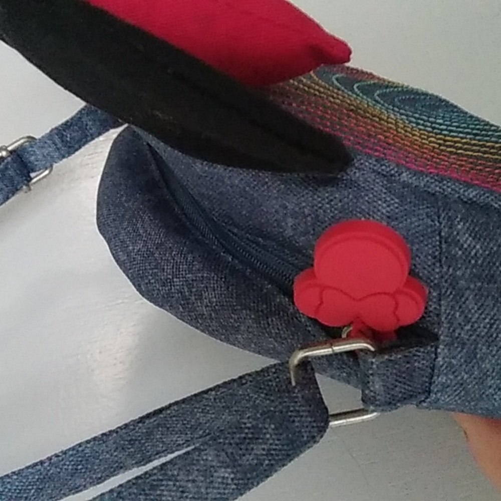 Mickey Mouse Adjustable Strap Purse - image 3